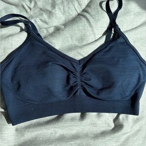 Women's Navy Blue Sports bra